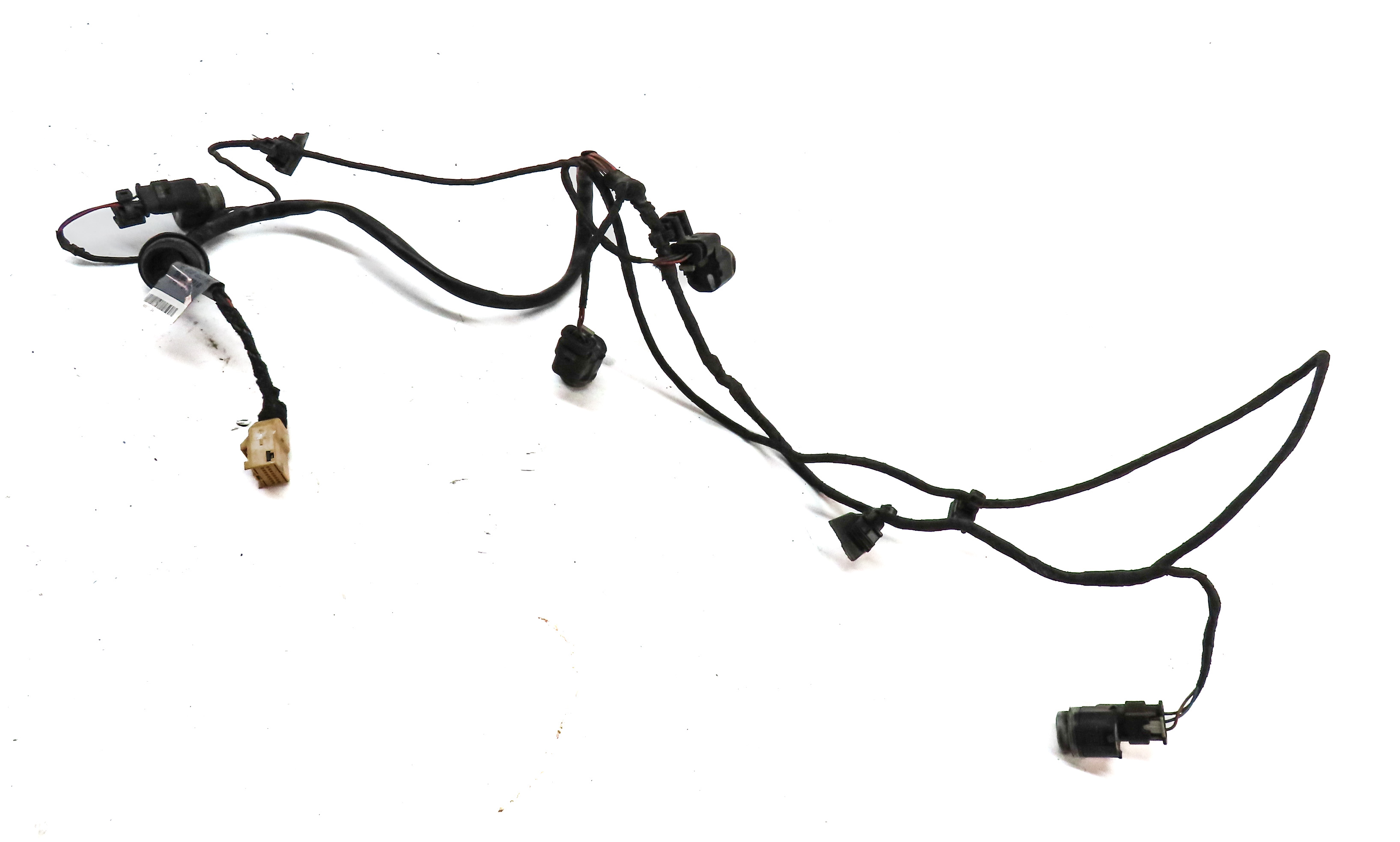 13 AUDI S4 (B8 8K) REAR PARK ASSIST PDC DISTANCE CONTROL WIRE SENSOR SET (White) — exact item pictured